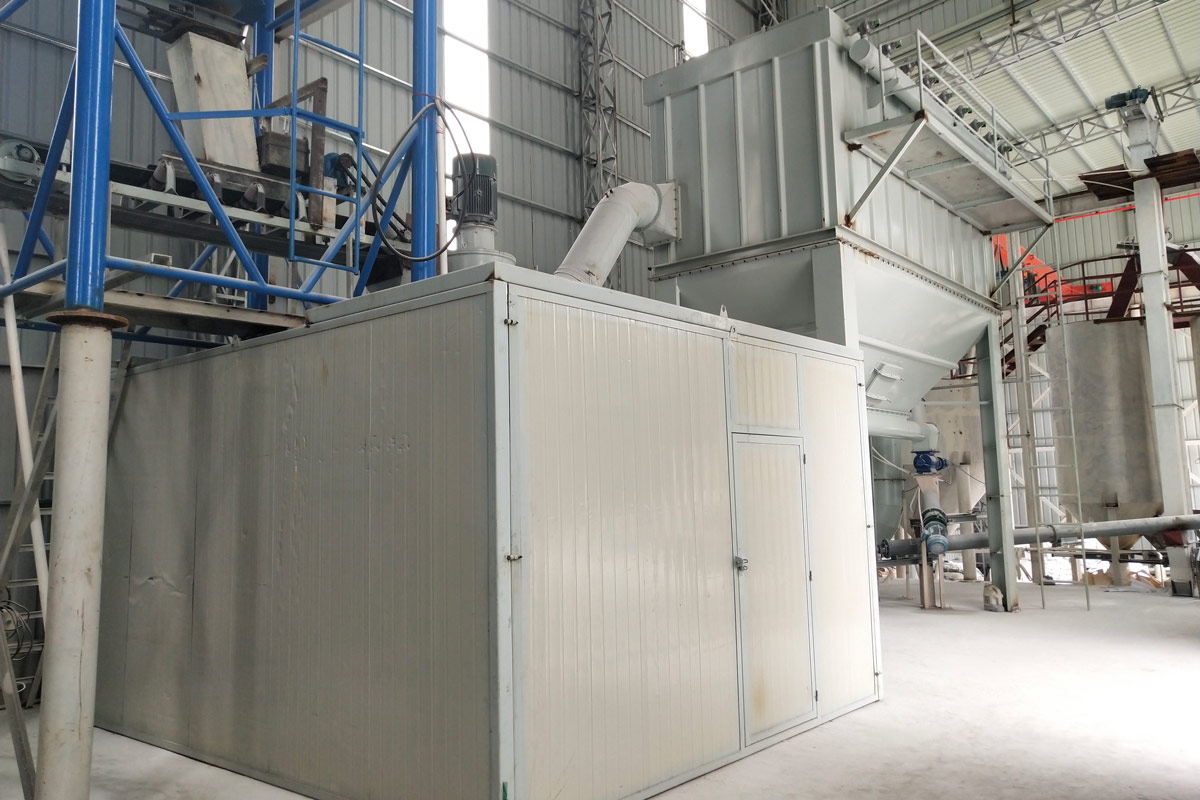 福建龍巖某超細(xì)重鈣粉生產(chǎn)線